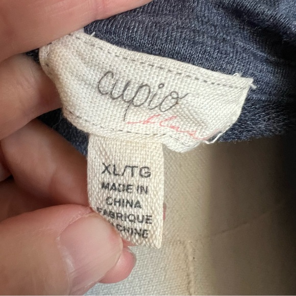 Cupio Blush Soft and Slinky Knot Front Tunic - Picture 5 of 8